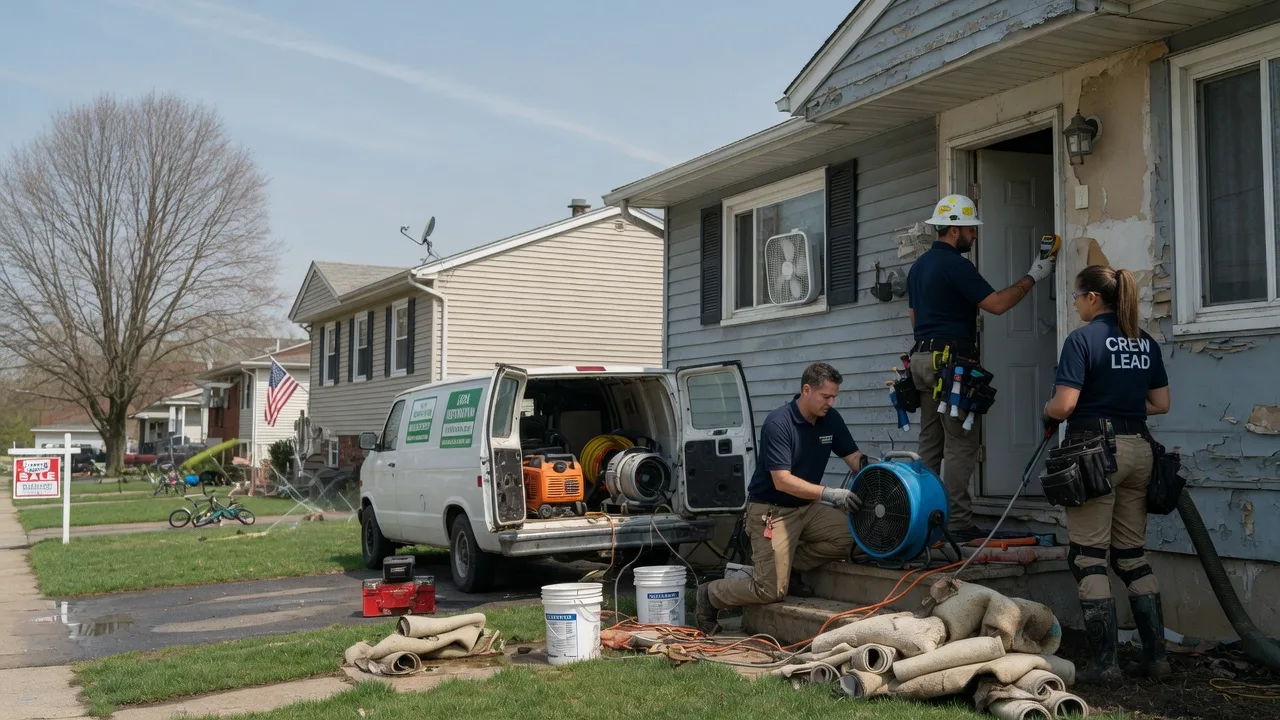 Flood Cleanup in Murray City, OH near me